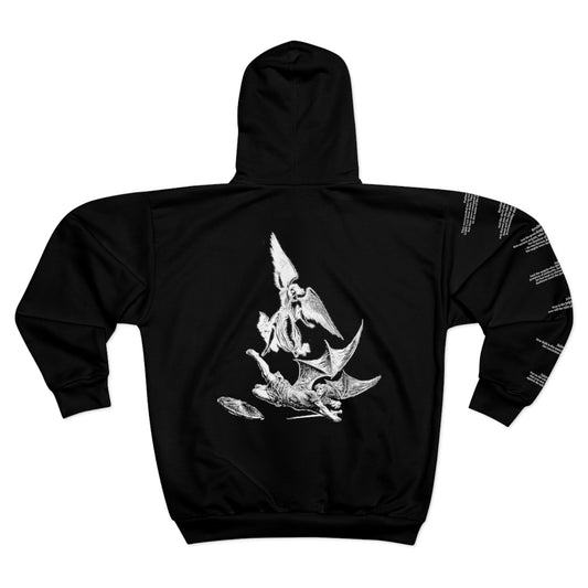 Defeat the serpent // Polyester Cotton Hoodie